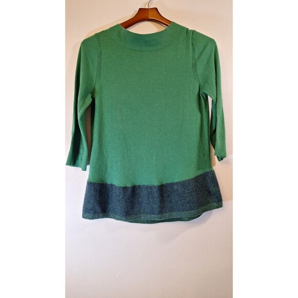 ANTHROPOLOGIE ANGEL Of THE NORTH Cashmere Blend  Sweater Women's S Quiet Luxury - Picture 7 of 10